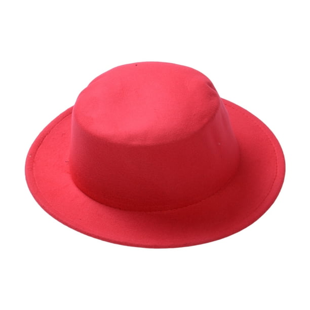 Womens Wool Black Fedora Hat Felt Hat Woolen Wide Brim Jazz Church Cap Vintage Panama Sun Top Hat hat 